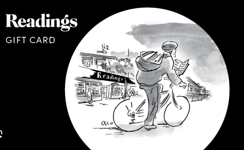Readings gift card