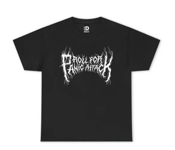 Roll for Panic Attack Tee - Dimension 20