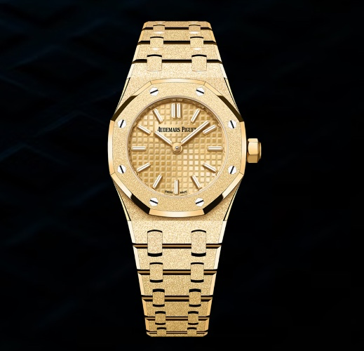  ROYAL OAK MINI FROSTED GOLD QUARTZ