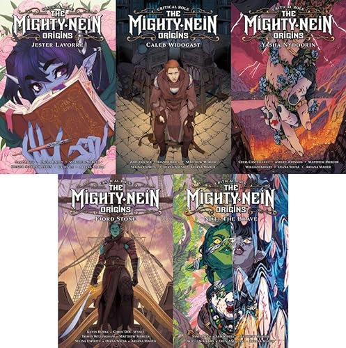 The Mighty Nein Origins 5 Book Set