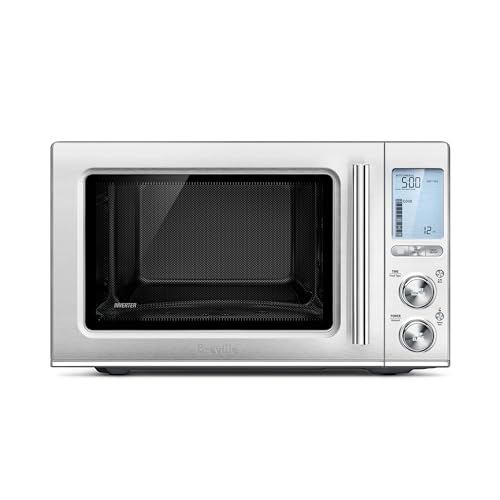 Breville BMO850BSS1BUC1 the Smooth Wave countertop Microwave Oven, Brushed Stainless Steel - Brushed Stainless Steel