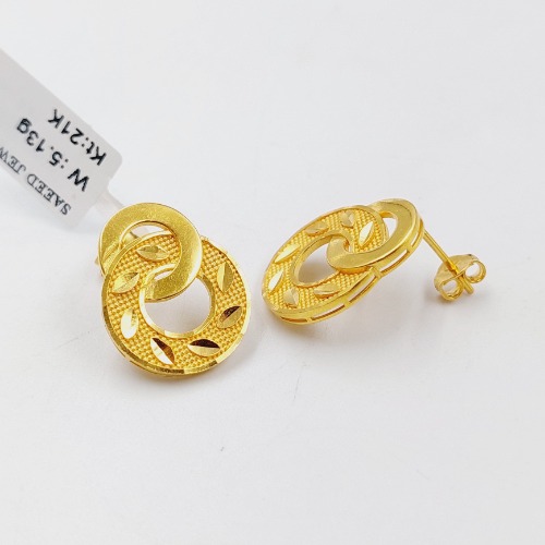 Deluxe Screw Earrings | 2cm | 0.8"