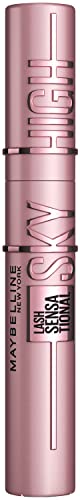 Maybelline New York Schwarze Wimperntusche für extrem lange Wimpern, Lash Sensational Sky High Mascara, Very Black, 7,2 ml - Very Black - 7.2 ml (1er Pack) - Lash Sensational Sky High Mascara, Very Black