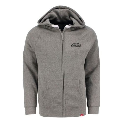 World of Warcraft Zip-Up Hoodie Gris | XL
