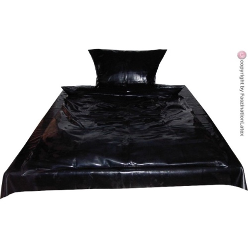 Rubber bed sheets 🖤