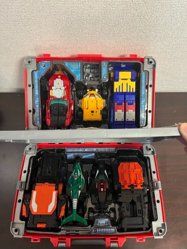 Power Rangers Sentai RPM Goonger DX Engineoh GunbirOh Megazord Set BANDAI Japan