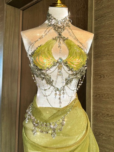 ZIWU ARTEMIS WOODLAND FAIRY RESIN TOP COSTUME PATENT-PROTECTED | One Size