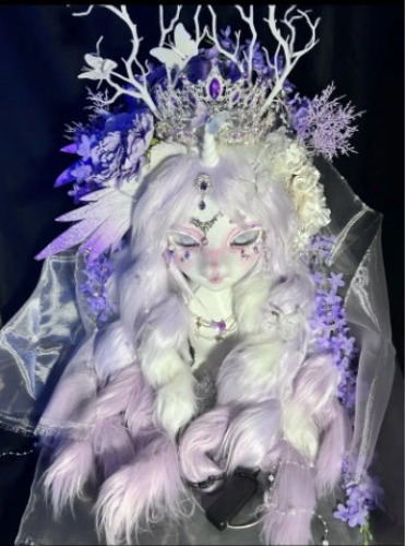 Gorgeous Coral Purple Mermaid Fursuit | Default Title