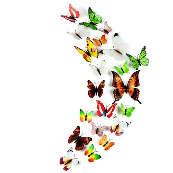 Multicolored butterfly 🦋 decoration