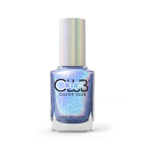 Color Club Halo Hues 2015 Collection 1094 Crystal Baller - Crystal Baller-Medium Blue 0.5 Fl Oz (Pack of 1)
