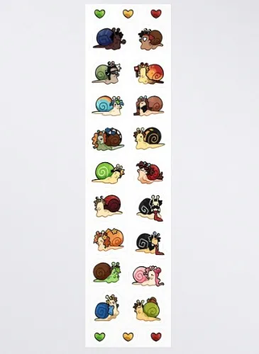 Snail Stickers | Official Grian Merch Store