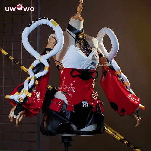 Uwowo Collab Series: Game Zenless Zone Zero/ZZZ Nekomata Nekomiya Mana Cosplay Costume - 【Pre-sale】S