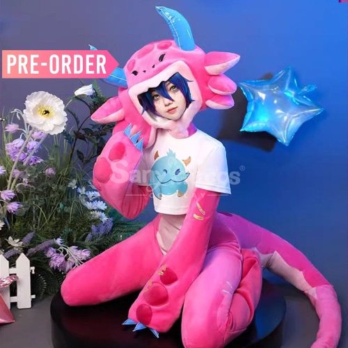 【Pre-Sale】Game League of Legends Cosplay Neeko the Curious Chameleon Cosplay Costume Premium Edition - L