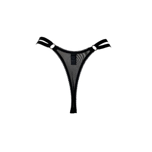 Knicker 2 | Medium / Thong / Black Mesh