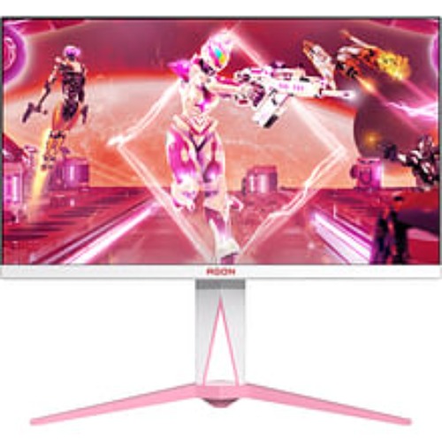 AOC AGON AG275QXR 27" IPS QHD 1ms 170Hz HDR400 Height Adjustable Monitor - Pink Edition