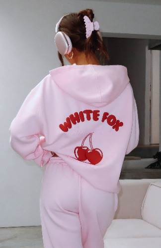 Love Me Tender Oversized Hoodie Pink | S/M