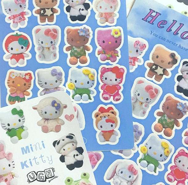 Hello Kitty Kawaii Planner Sticker Sheets