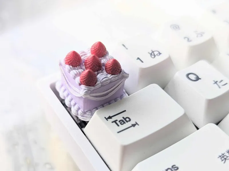 Strawberry Cake Keycap