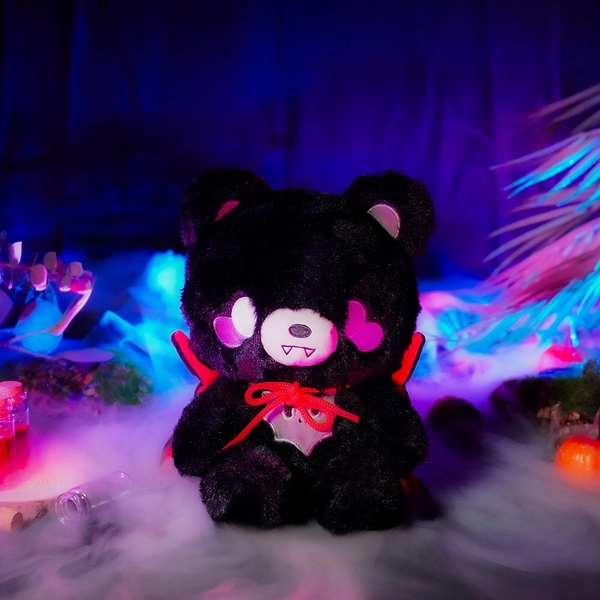 Special Edition Kawaii Spooky Vampire Bear Plushie w/Coffin Box
