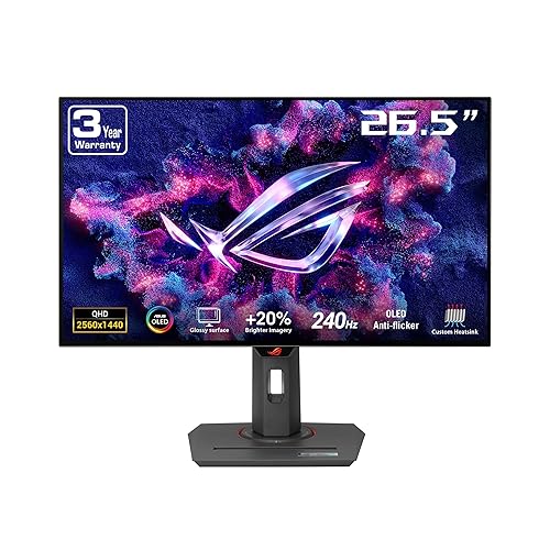 ASUS ROG Strix 27” 1440P OLED Gaming Monitor (XG27AQDMG)