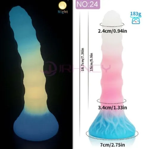 NO.24 glow in the dark fantasy dildo