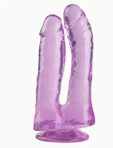 1pc Dual-head Simulation Dildo For Female Pleasure, Silicone Female Sex Toy, Anal Plug Dildo Vaginal Stimulation Dildo