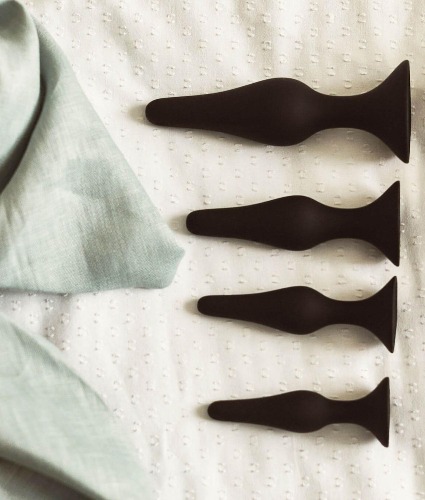 The Natural Love Company Hyssop Anal Butt Plugs - x4 Pack | Default Title