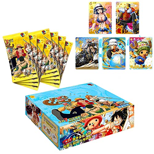 Anime Cards CCG Collectible Booster Card Box Trading Playing TCG Boosted Packs Photocards Fan Gift Set (1-2) - 4-2