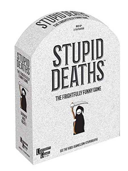 Paul Lamond Games Stupid Deaths Board Game,Black