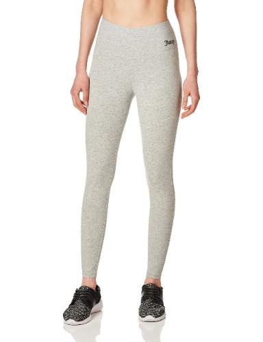 Juicy Couture Women's Essential High Waisted Cotton Legging - Small Light Grey Heather