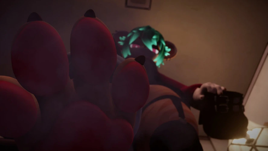 Addicted to pretty girl paw sweat~