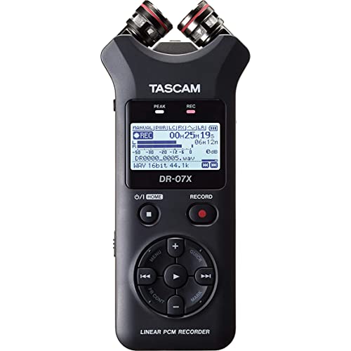 Tascam DR-07X Stereo Handheld Mic