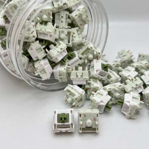 Invokeys Matcha Latte Switches v2 | 70 / Lubed