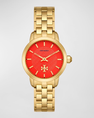The Tory Gold Tone Stainless Steel Watch