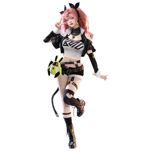 【LAST BATCH】【Partial Size Ready For Ship】DokiDoki-SR Game Zenless Zone Zero Cosplay Nicole Demara Costume / Shoes | Costume Only S-Ready For Ship