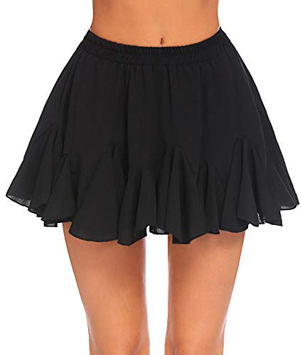 Pleated Skater Skirt