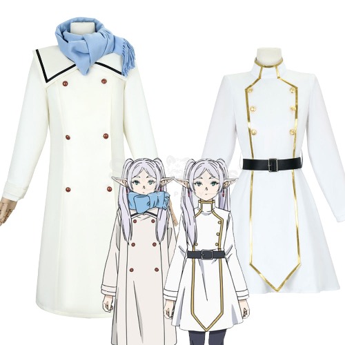 Anime Frieren: Beyond Journey's End Cosplay Frieren Winter Clothing Cosplay Costume - M