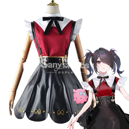 【In Stock】Game Needy Streamer Overload Cosplay Ame-chan Cosplay Costume - L