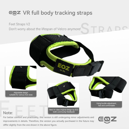1. EOZ VR Straps for full body tracking | Feet V2 (Left and Right)