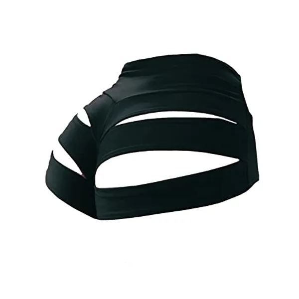 JOINFUN Women Retro Solid Silk High Waisted Scrunch Butt Lifting Booty Shorts Hot Pants