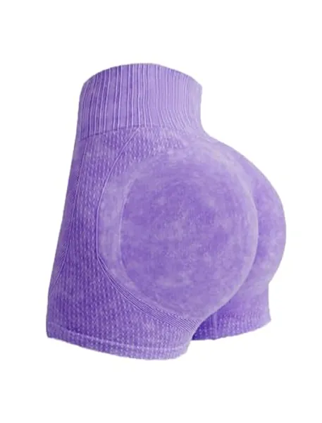 BemorRun Women's Butt Lifting Shorts Workout Shorts High Waisted Booty Scrunch Shorts Athletic Gym Yoga Shorts for Women