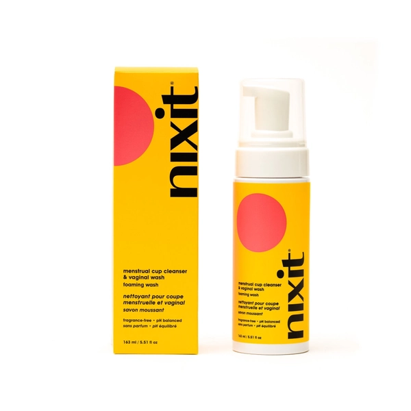 nixit menstrual cup cleanser & vaginal wash