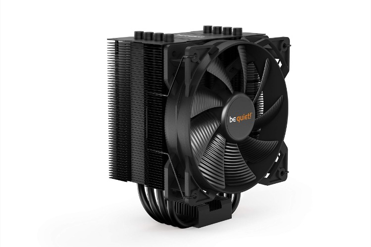 be quiet! Pure Rock 2 Black (BK007), 150W TDP, CPU Cooler, Intel-1700/1200/2066/1150/1151/1155/2011(-3) Square ILM, AMD-AM4 - Pure Rock 2 Black