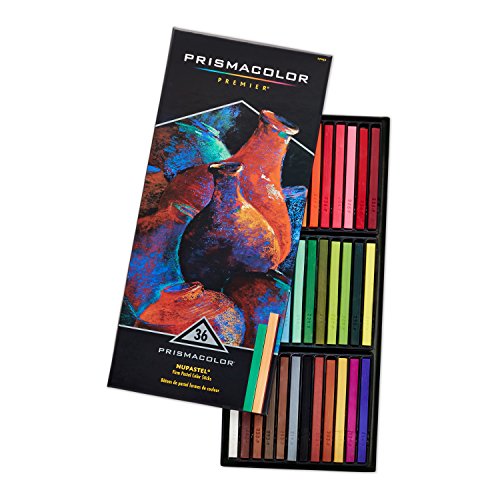 Prismacolor 27050 Premier NuPastel Firm Pastel Color Sticks, 36-Count - 36 Count