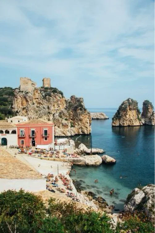 A peaceful summer vacation in Italy