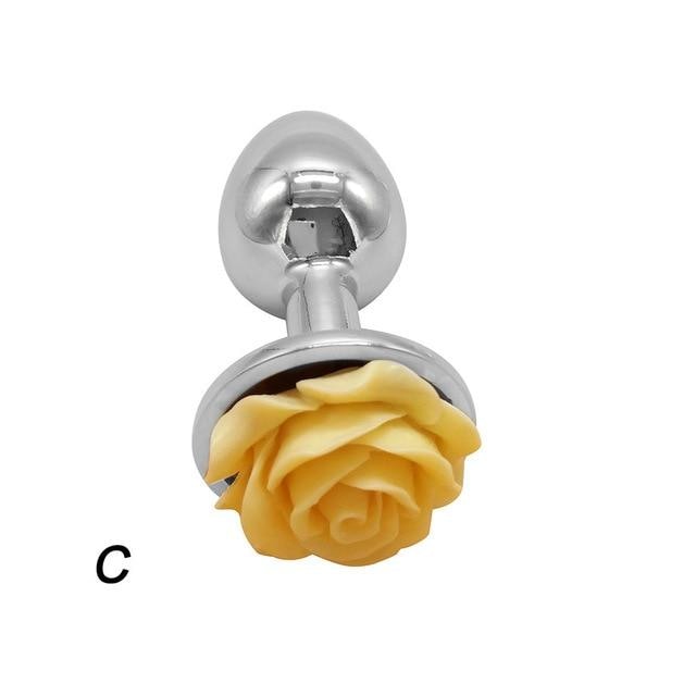 Rose Bud Plugs - Yellow