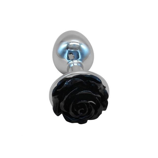 Rose Bud Plugs - Black