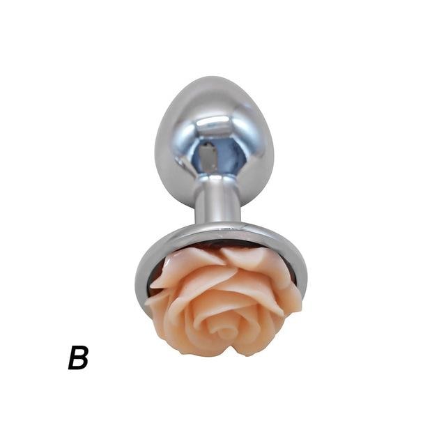 Rose Bud Plugs - Peach