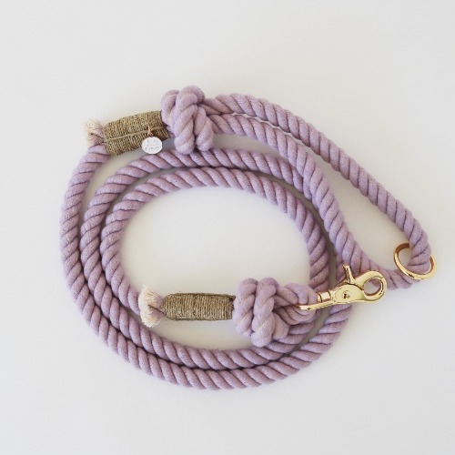 'Lavender Fields' - Rope Leash