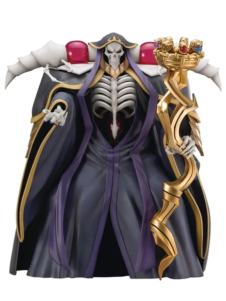 Furyu Overlord: Ainz Ooal Gown 1: 7 Scale PVC Figure, Multicolor - 